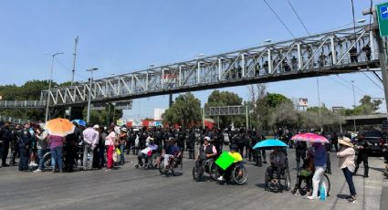 Bloquean el acceso a la Terminal 1 del AICM para exigir tratamiento para lesiones medulares