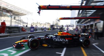 Checo Pérez termina tercero en la primera práctica libre del GP de Arabia Saudita