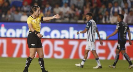 Katia Itzel García se convirtió, de forma oficial, en la segunda árbitra que pita en la Liga MX