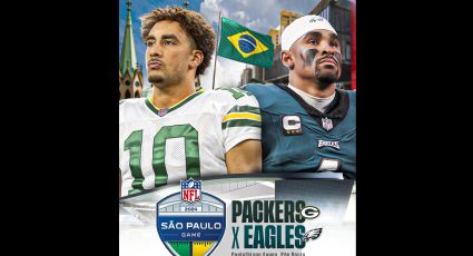 ¡Histórico! Packers e Eagles se enfrentarán en Brasil en viernes por la noche para inaugurar la temporada regular de la NFL