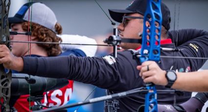 ¡Oro y plata! Sebastián García y Dafne Quintero aumentan cosecha de México en Panamericano de tiro con arco de Colombia