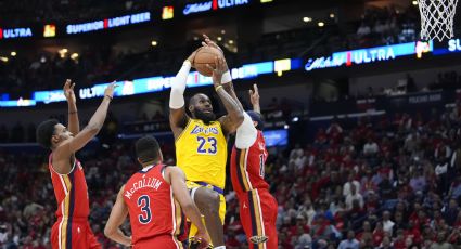 Lakers, comandados por LeBron James, libran el Play In y se citan con los campeones Nuggets en Playoffs