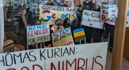 Despiden a 28 trabajadores que protestaron en la oficina del presidente de Google contra el genocidio en Gaza y la prestación de servicios a Israel