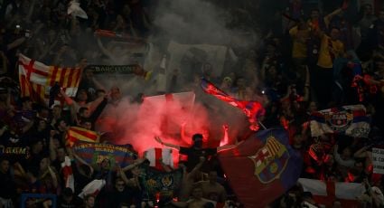 Multan al Barcelona por saludo nazi y actos racistas de sus aficionados en partido de la Champions ante el PSG