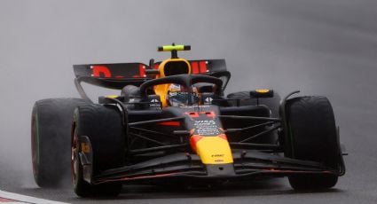 Checo Pérez es tercero en la carrera sprint del Gran Premio de China; Verstappen se lleva la primera posición