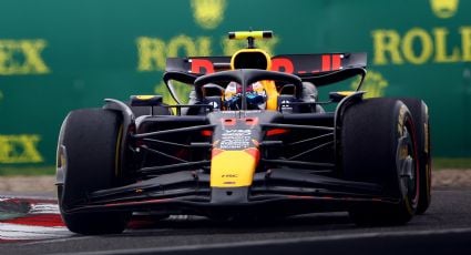 ¡Cuarto podio de la temporada! Checo Pérez termina tercero en el Gran Premio de China, conquistado por Max Verstappen