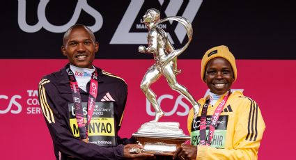 La keniana Peres Jepchirchir conquista el Maratón de Londres e impone récord mundial; su compatriota Mutiso gana en la rama varonil