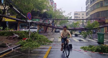 Fuertes tormentas en China dejaron cuatro muertos y 10 desaparecidos, reportan medios