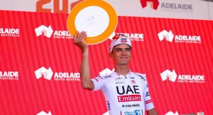 El ciclista mexicano Isaac del Toro renueva con el equipo UAE Emirates hasta 2029: "Aprendo todos los días"