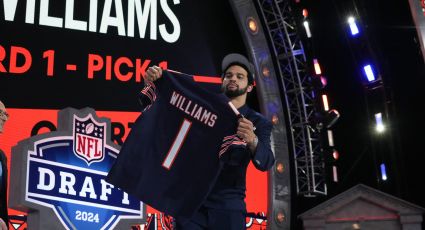 Los quarterbacks se apoderan de los tres primeros picks en el Draft de la NFL; Caleb Williams va a los Bears