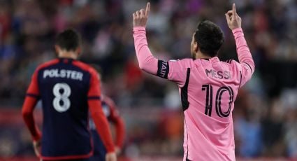 ¡Siempre él! Messi se luce con doblete y asistencia a Suárez ante un repleto Gillette Stadium en goleada del Inter Miami