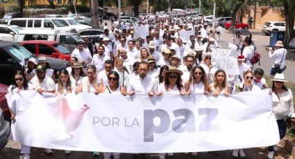 Morenistas marchan en Guanajuato para exigir justicia por el asesinato de la candidata a la alcaldía de Celaya, Gisela Gaytán