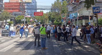 Vecinos de la alcaldía Benito Juárez denuncian intoxicaciones por consumo de agua contaminada