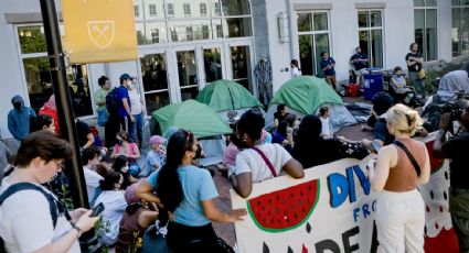 Universidad de California en Los Ángeles suspende clases tras enfrentamientos entre manifestantes por la guerra en Gaza