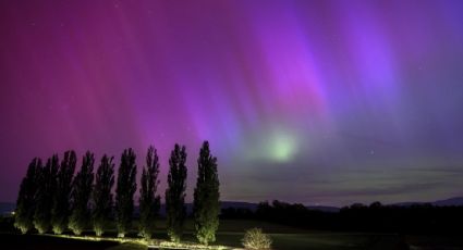 Deslumbrantes auroras boreales fueron visibles en varios puntos del mundo debido a la mayor tormenta solar que ha impactado a la Tierra en 20 años