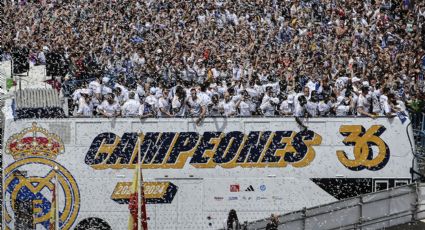 Real Madrid festeja con su gente el título de Liga en Las Cibeles y promete volver con la Champions League