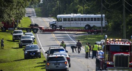 Seis mexicanos se encuentran graves y tres en estado crítico tras el accidente de un autobús con jornaleros en Florida: SRE