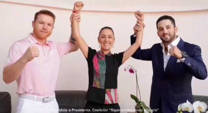 ‘Canelo’ Álvarez se reúne con Claudia Sheinbaum y le comparte ‘buena vibra’ en la elección presidencial: “Yo sé que va a ganar” 