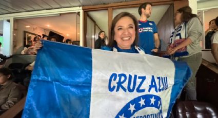 Xóchitl Gálvez celebra el triunfo de Cruz Azul en la Semifinal de ida ante Rayados: “Ya dimos el primer paso a la gran final”