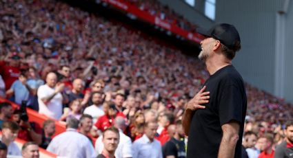 Liverpool le brinda un sentido adiós a Jürgen Klopp y la afición le dedica un estruendoso ‘You’ll never walk alone’