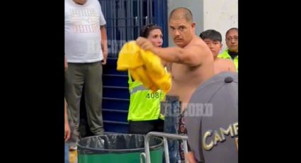 El América busca a dos aficionados azulcrema que fueron obligados a tirar sus playeras a la basura en el Estadio Azul