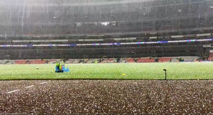 Fuerte lluvia y granizo retrasa el inicio de la Final de la Liga MX Femenil entre América y Rayadas