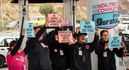 Manifestantes de asentamientos irregulares retiran bloqueo de planta de Pemex en Rosarito que causó desabasto de gasolina en Tijuana