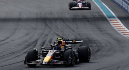 Checo Pérez saldrá tercero en la carrera sprint del Gran Premio de Miami