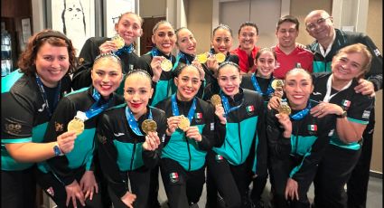 La Selección de Natación Artística, despreciada y atacada por Ana Guevara, celebra el oro en la Copa del Mundo de París: “Cantar el himno fue increíble”