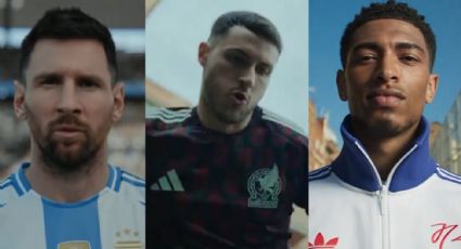 El mexicano Santiago Giménez protagoniza comercial junto con Messi y Bellingham de cara a la Euro y Copa América