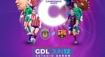 ¡Contra las campeonas de la Champions! Chivas femenil enfrentará al Barcelona el 12 de junio en amistoso