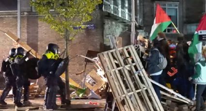 Protestas propalestinas se extienden a Europa: la policía detiene a 125 manifestantes en la Universidad de Ámsterdam