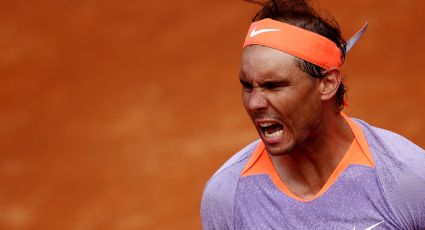 Rafa Nadal gana en su reaparición en el Abierto de Roma y avanza a segunda ronda