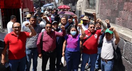 La CNTE confía en que AMLO "dé una respuesta favorable" a sus demandas durante la reunión en Palacio Nacional