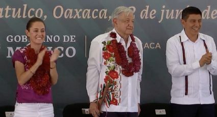 "No aspiro a ser líder moral, caudillo ni cacique", dice López Obrador en evento con Sheinbaum en Oaxaca