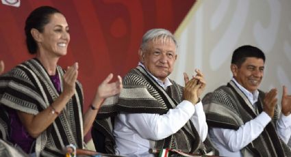 AMLO asegura desde Oaxaca que el gobierno de Sheinbaum será mejor que el suyo "porque ya se hizo escuela"