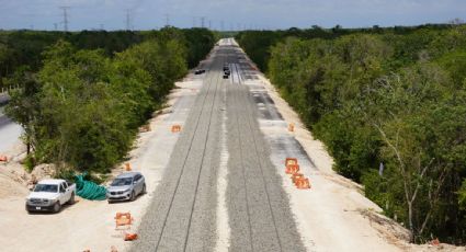 El Tren Maya podría descarrilar en el Tramo 4 por un socavón en formación, advierte activista