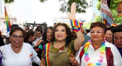 Clara Brugada asiste a la Marcha del Orgullo tras semanas sin actividades públicas