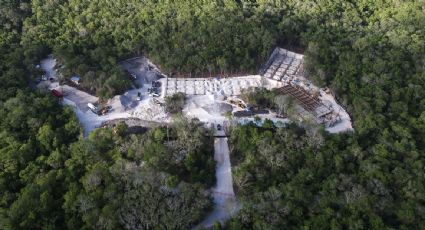 El Ejército no sólo destruyó cenotes, también arrasó con la selva de Calakmul para construir un hotel en medio de la reserva y el Tramo 7 del Tren Maya