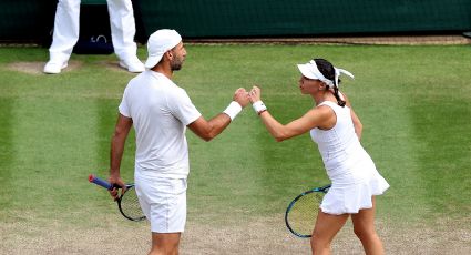 ¡Orgullo mexicano! Giuliana Olmos y Santiago González hacen historia y avanzan a semifinales de Wimbledon en dobles mixtos