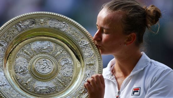 Wimbledon corona a su nueva reina: La checa Barbora Krejcikova vence a la italiana Paolini y gana su segundo Grand Slam