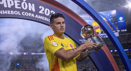 James Rodríguez gana el premio al mejor jugador de la Copa América 2024