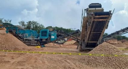 Suspenden obras en el Tramo 6 del Tren Maya por tormentas eléctricas; un trabajador murió al caer un rayo en la máquina que operaba