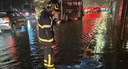 Se registran inundaciones en nueve alcaldías de la CDMX tras las intensas lluvias; Protección Civil activó la alerta roja para tres demarcaciones