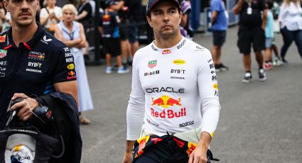 Checo Pérez asume su error tras chocar contra el muro en Hungría: “Tomé la parte más mojada y perdí el auto”