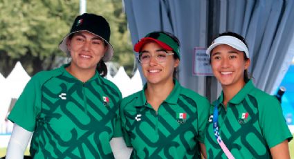 Las mexicanas Ale Valencia, Ana Paula Vázquez y Ángela Ruiz avanzan a Cuartos de Final en el arranque del tiro con arco de los Juegos Olímpicos