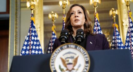 Kamala Harris dice estar lista para debatir con Trump y lo acusa de "dar marcha atrás" sobre el encuentro programado para septiembre