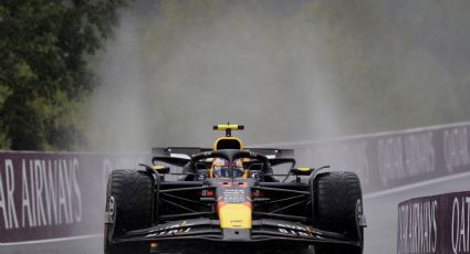 Checo Pérez termina décimo en la última práctica del Gran Premio de Bélgica, afectada por la lluvia