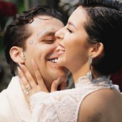 Christian Nodal y Ángela Aguilar disfrutan de su luna de miel en Los Cabos