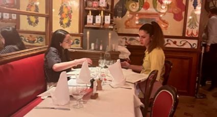 Ana Guevara es captada en uno de los restaurantes más emblemáticos de París; le llueven críticas en redes sociales